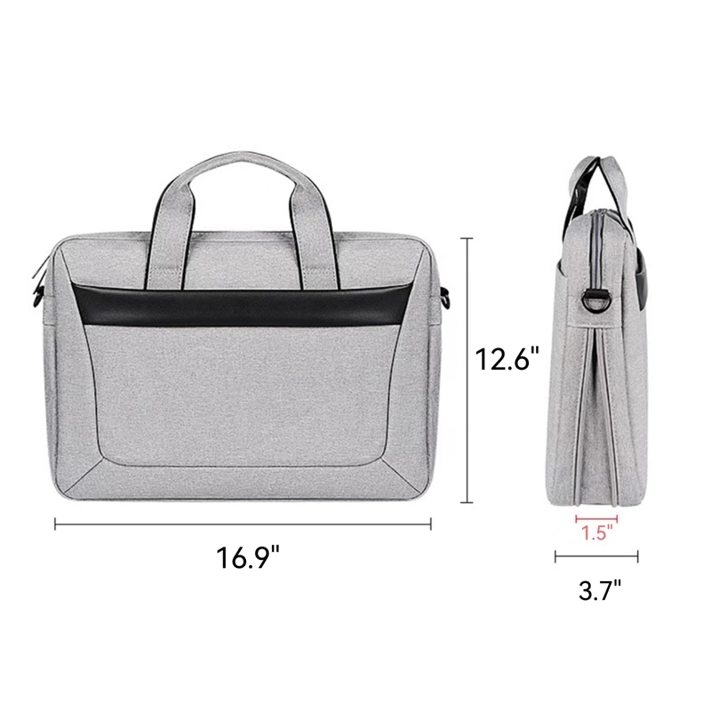 Expandable Laptop Briefcase & Messenger Bag 5