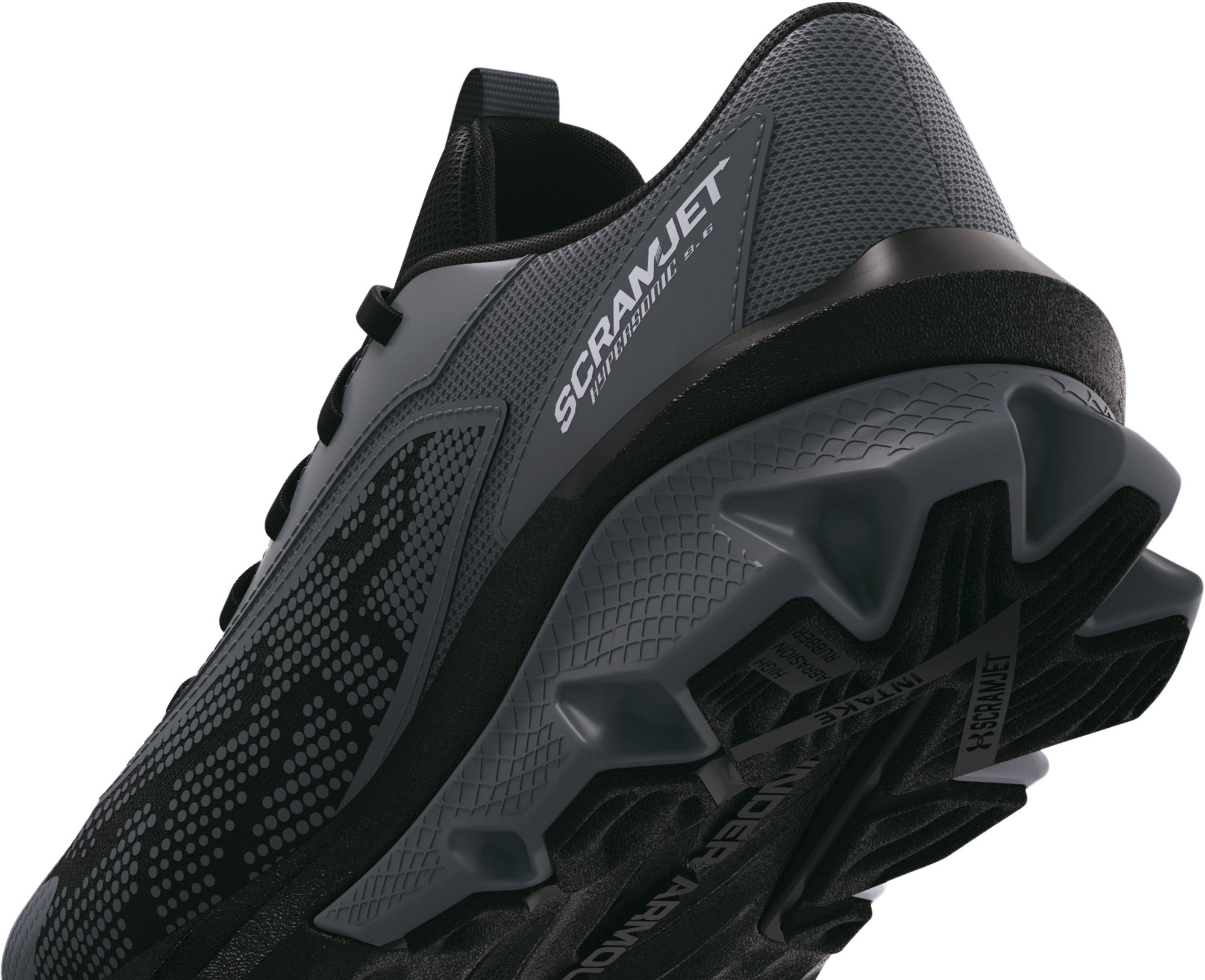 UA Scramjet 4 Boys' Pre-School Running Shoes 12