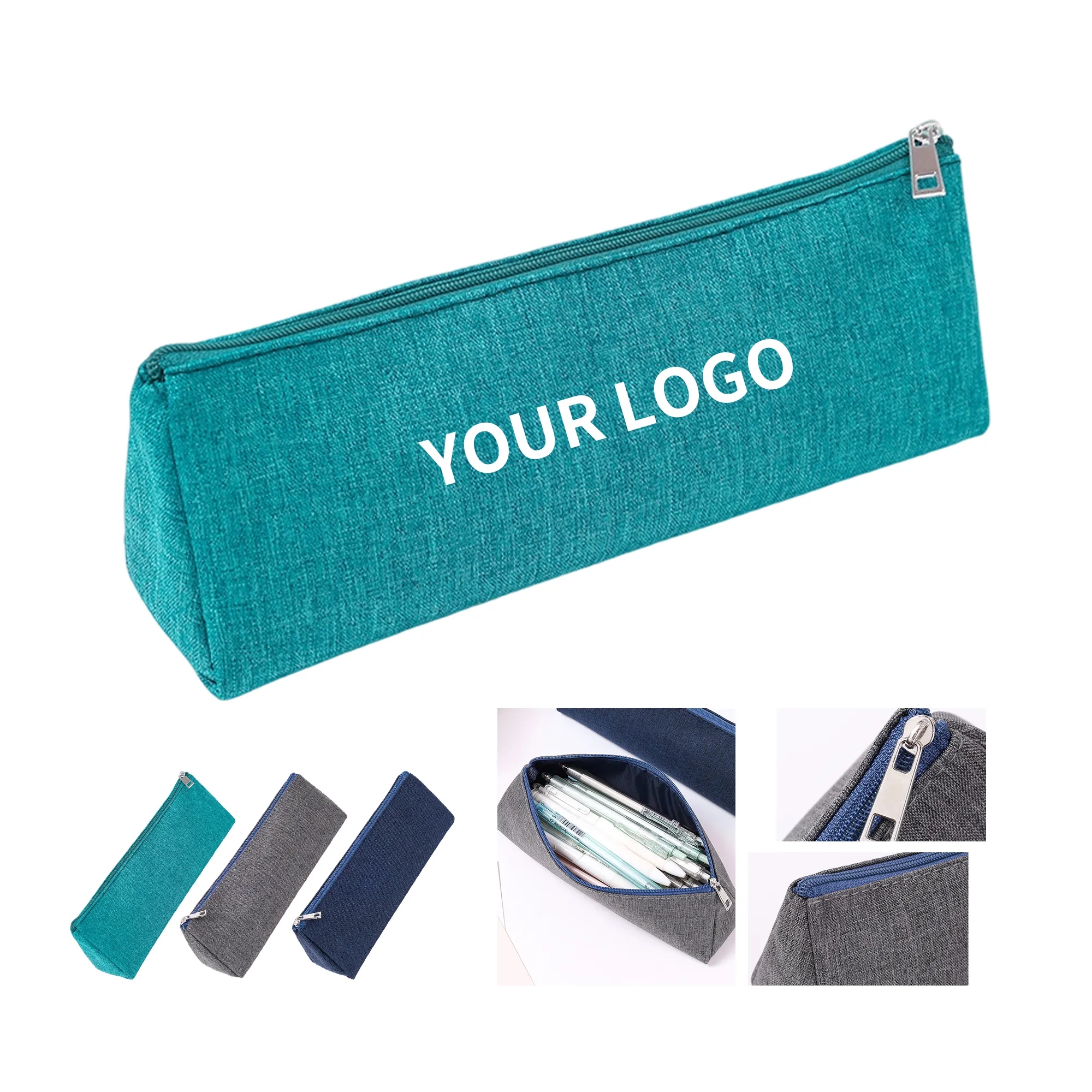 Triangle Pencil Pouch with Large Capacity 4