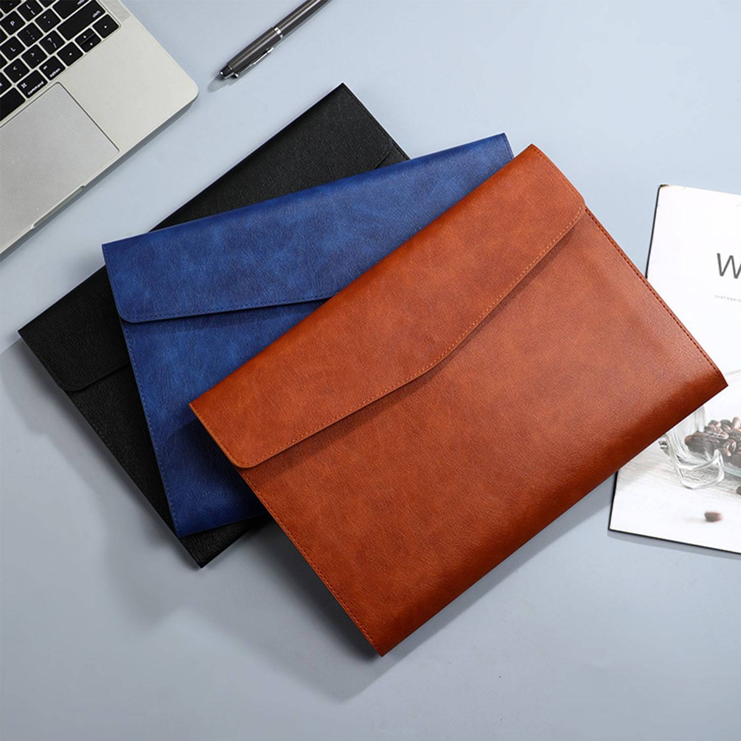 PU large capacity file bag 4