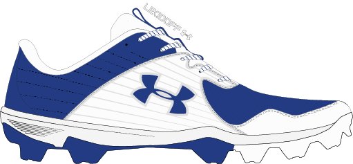 Men's UA Leadoff Low RM Baseball Cleats  1