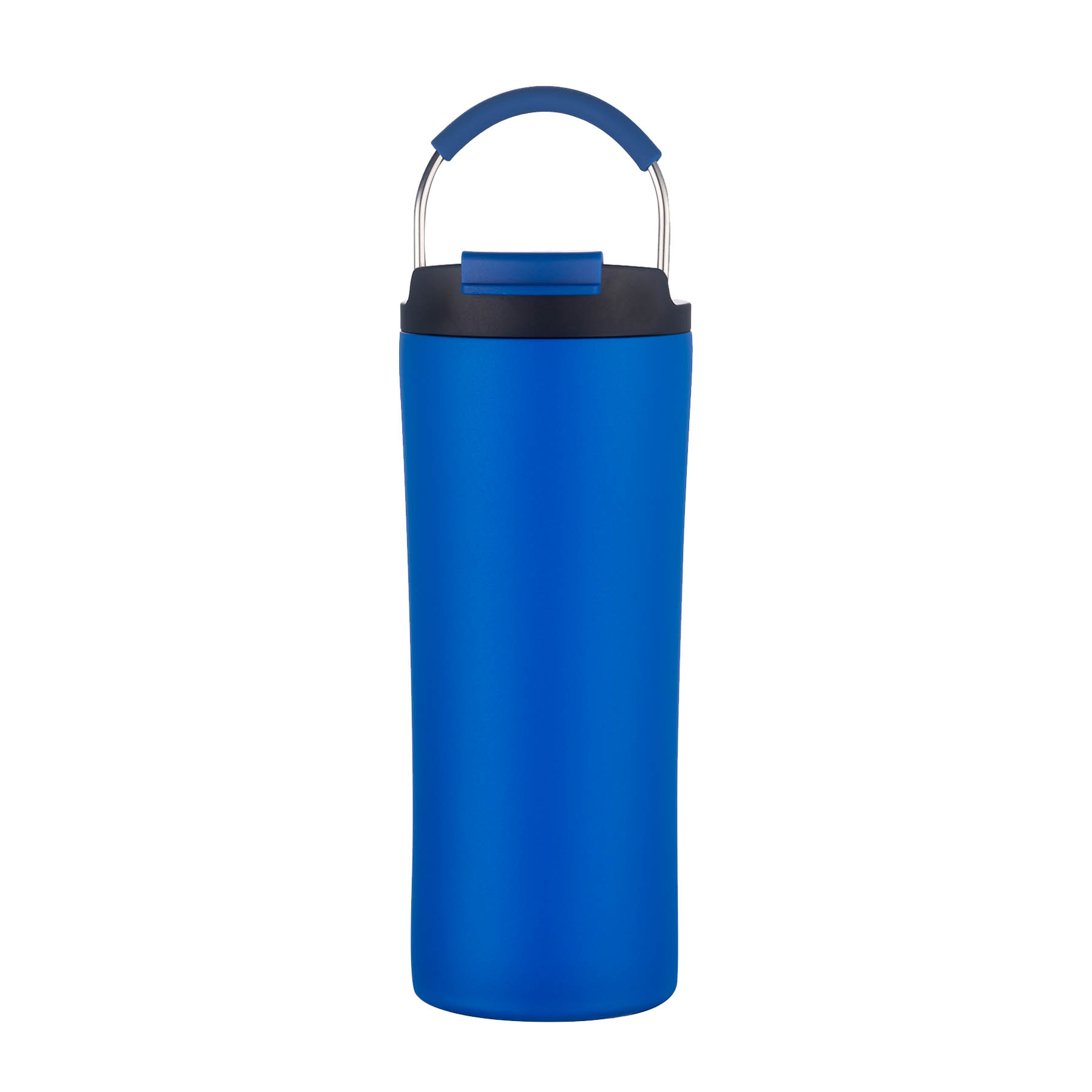 21oz. Dual Lid Vacuum Insulated Tumbler with Handle 4