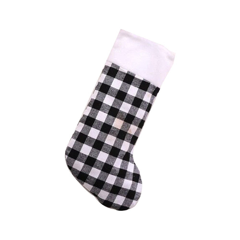 Small Christmas Plaid Sock 2