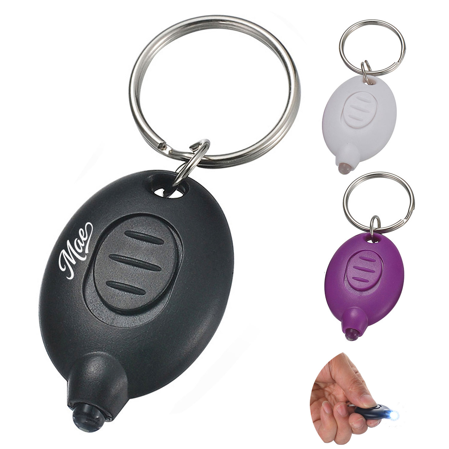 Mini LED Flashlight Keychain for Outdoors 5