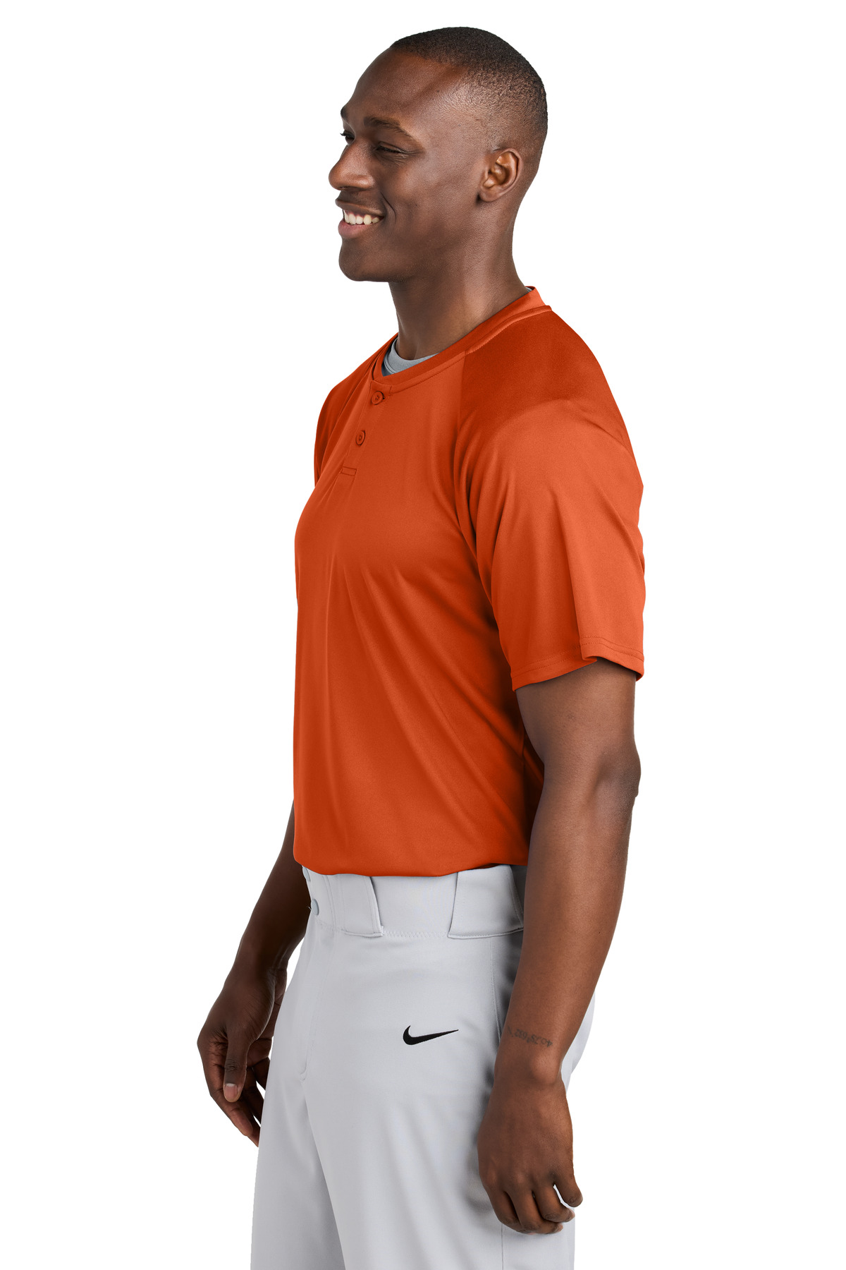Sport-Tek PosiCharge Competitor 2-Button Henley ST359 32