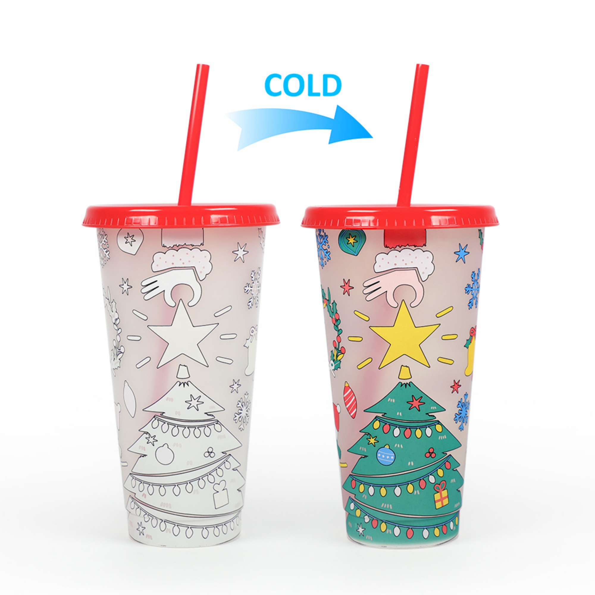 Christmas Color Changing Cups 5