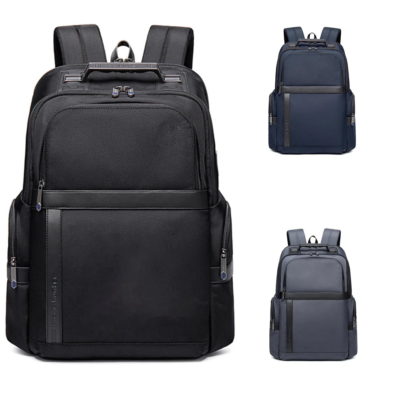 Polyester Multicolor Backpackwith USB ChargerPort 2