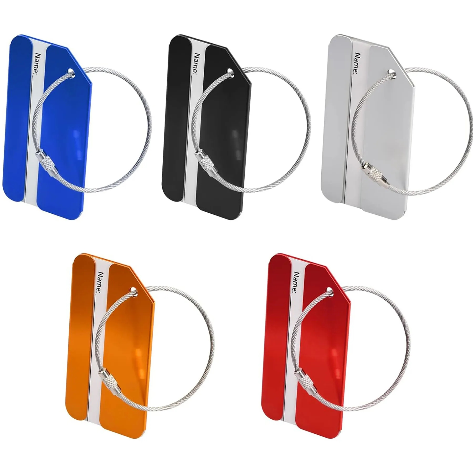Metal Luggage Tags 4