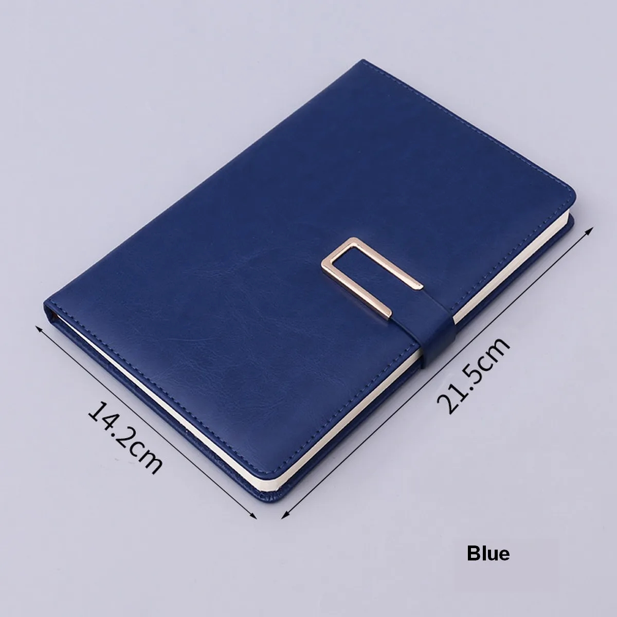 A5 Pu Leather Notebook Student Notebook With Pen Holder 12