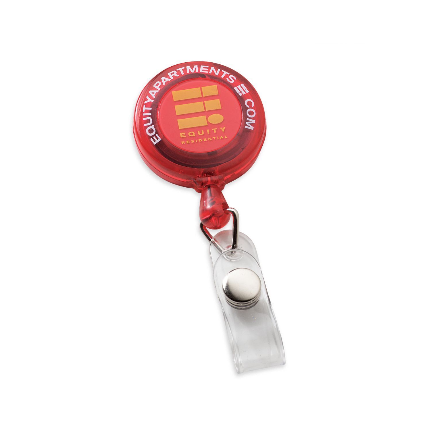 Economy Round Retractable Badge Holder 4