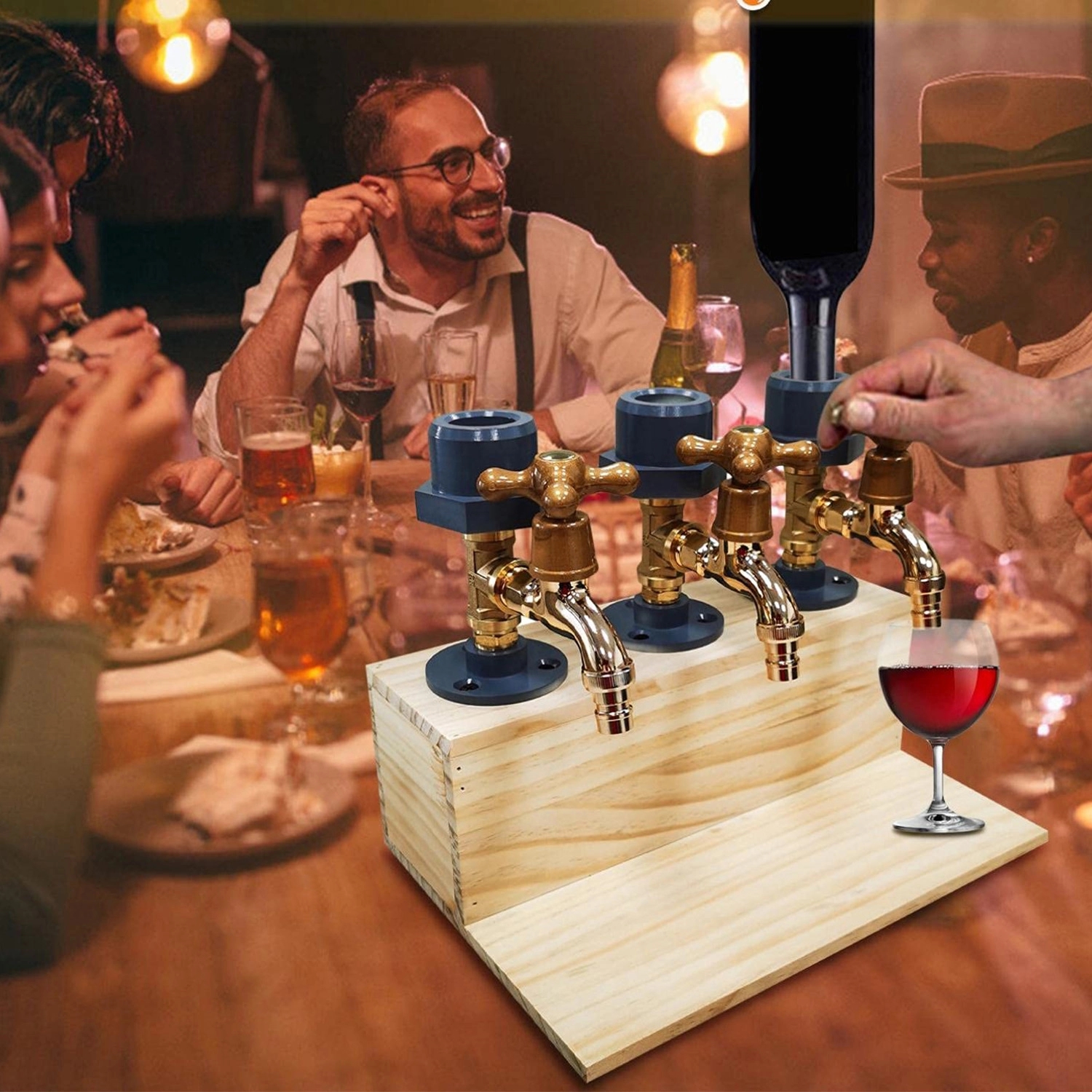 Wood Liquor Dispenser 2