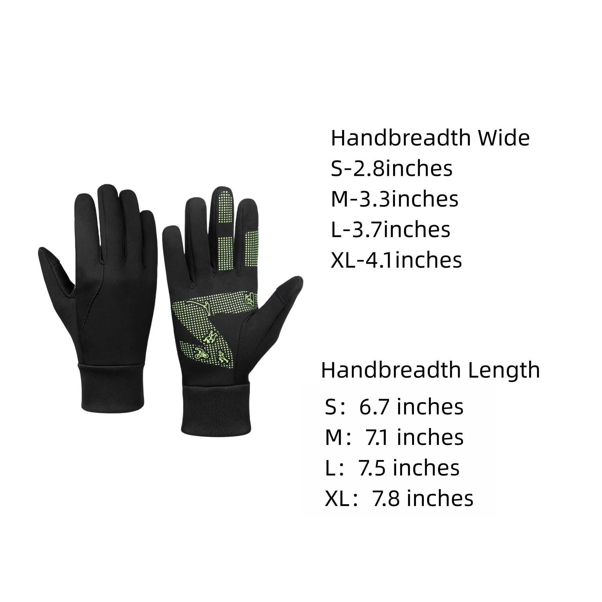 Touchscreen Anti-Slip Breathable Cycling Gloves 3