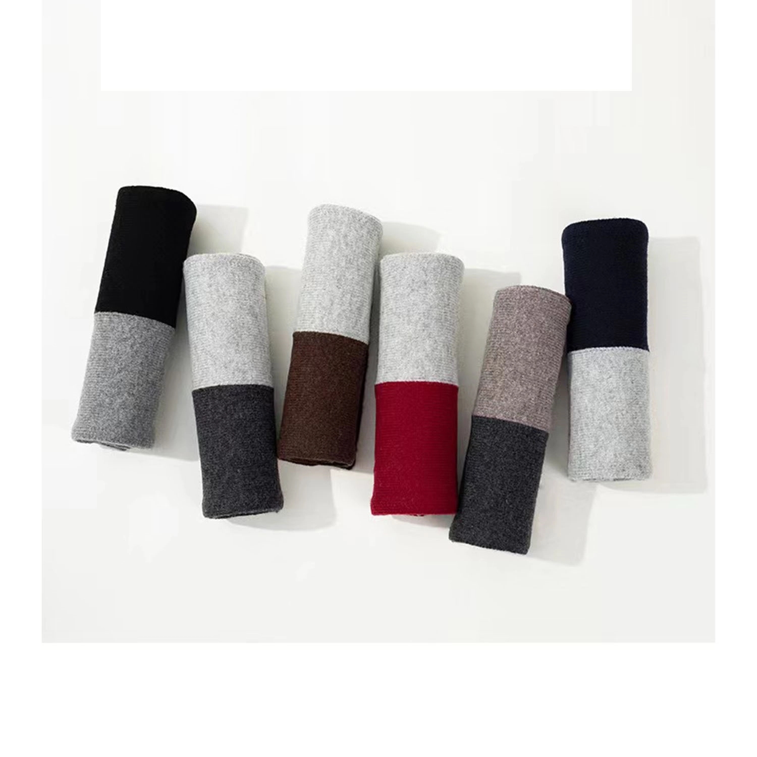 Winter Pure Wool Business Scarf For Men 3