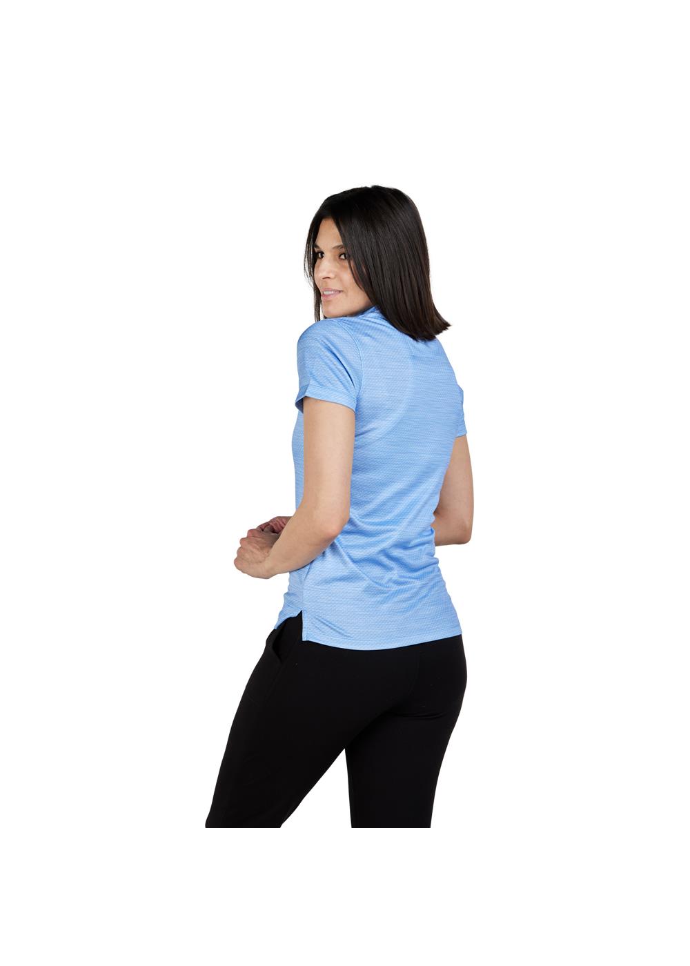 Storm Creek Women's Unwinder Printed Bamboo Short Sleeve Polo