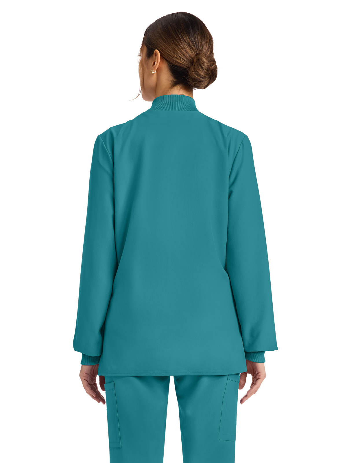 Cherokee - Workwear Originals Ultra - Women's 2-Pocket Zip Up Scrub Jacket 37