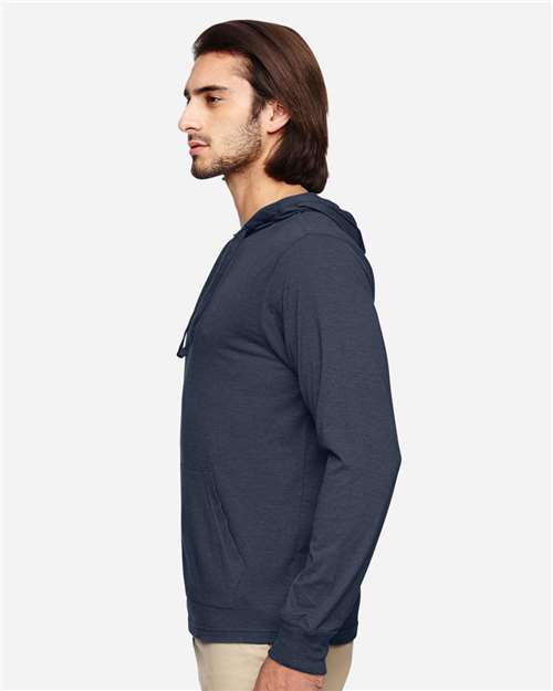 Unisex Eco Jersey Pullover Hooded Long Sleeve T-Shirt - EC1085 8