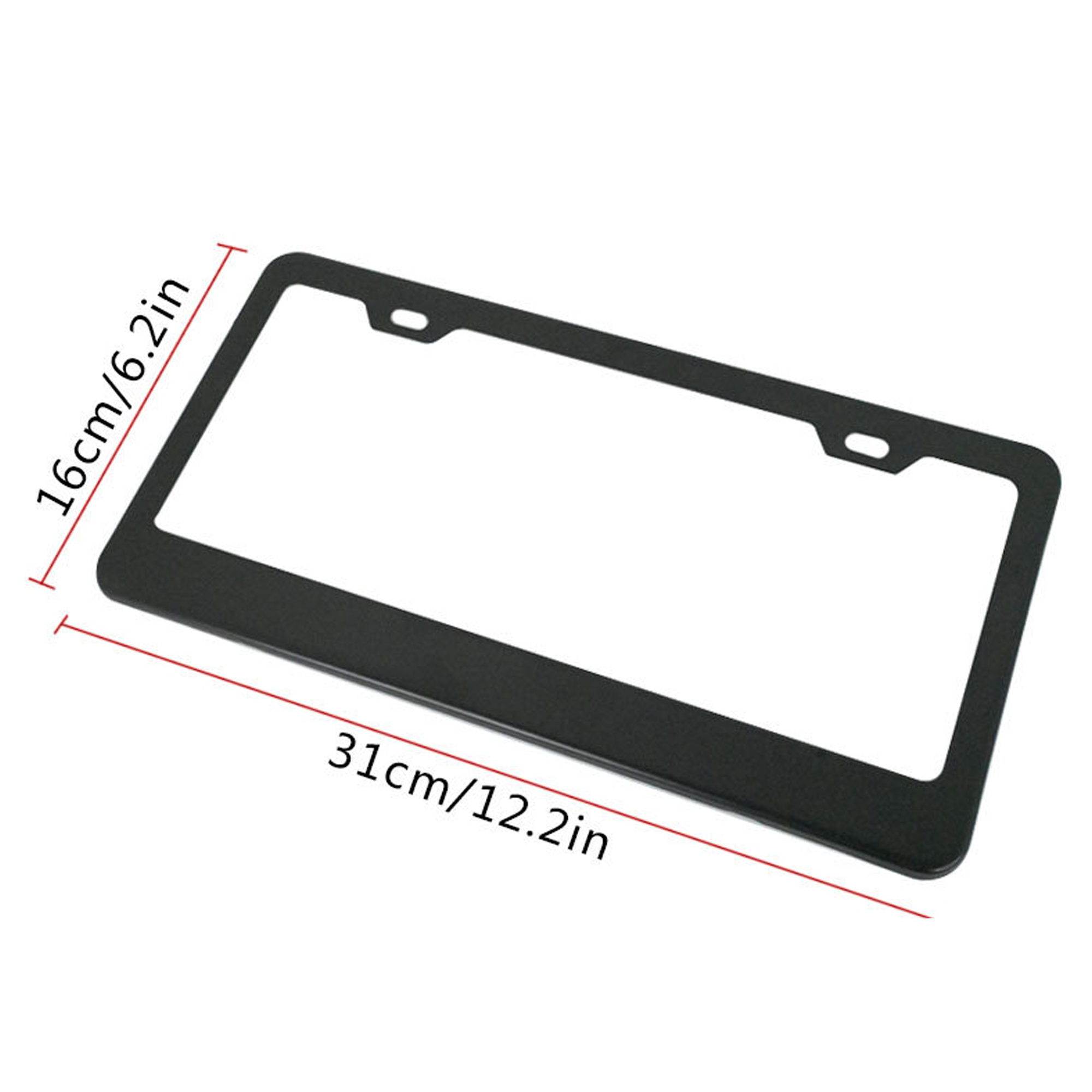 Aluminum Auto Car Tag Cover Frame License Plate 2