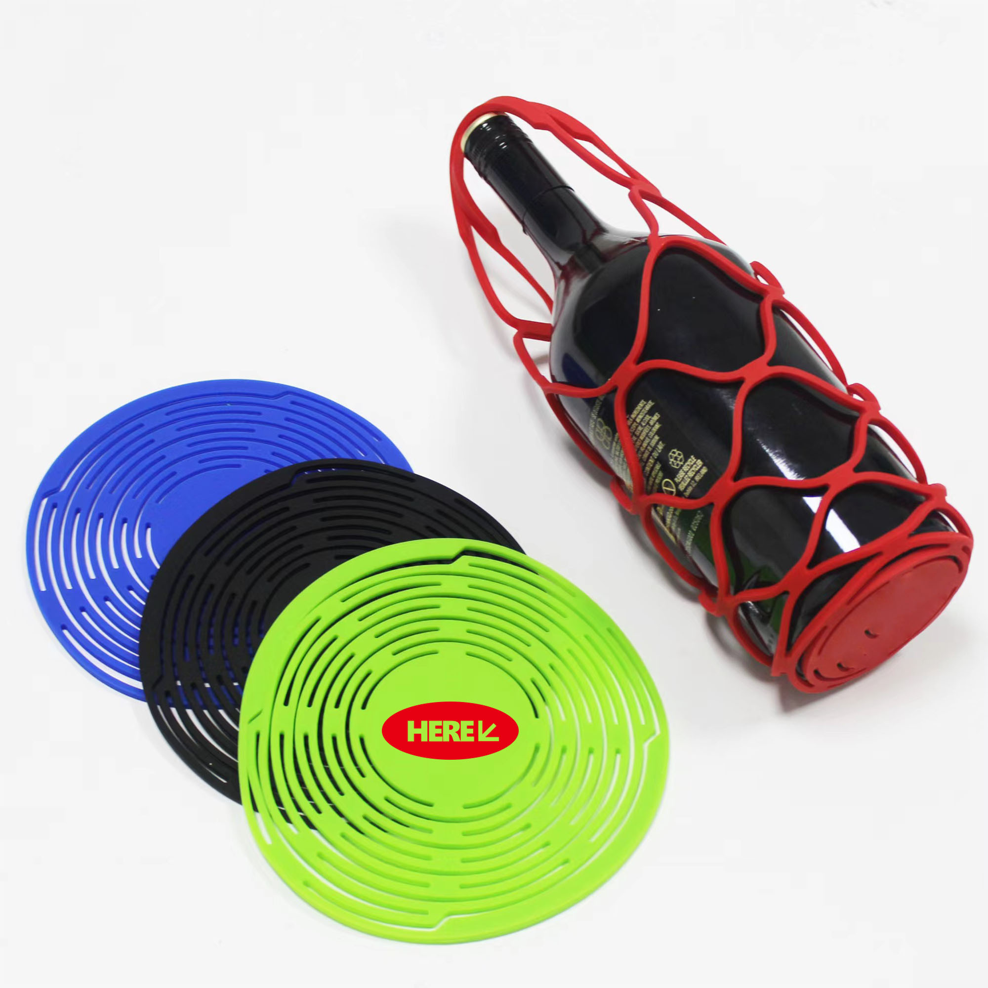 Silicone Bottle Carrier Silicone Insulation Mat 2