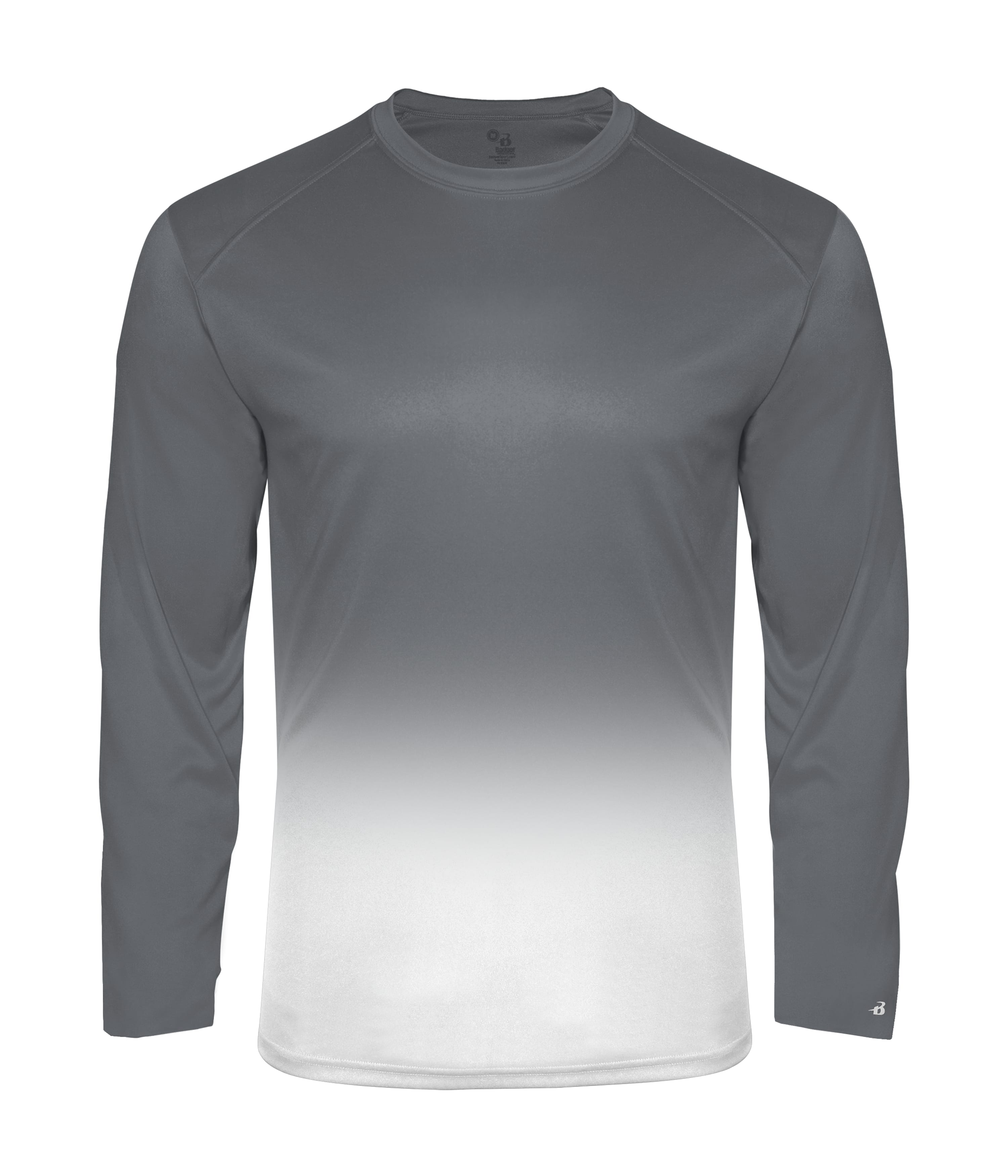 Ombre L/S Tee, custom t-shirt with logo imprint 3