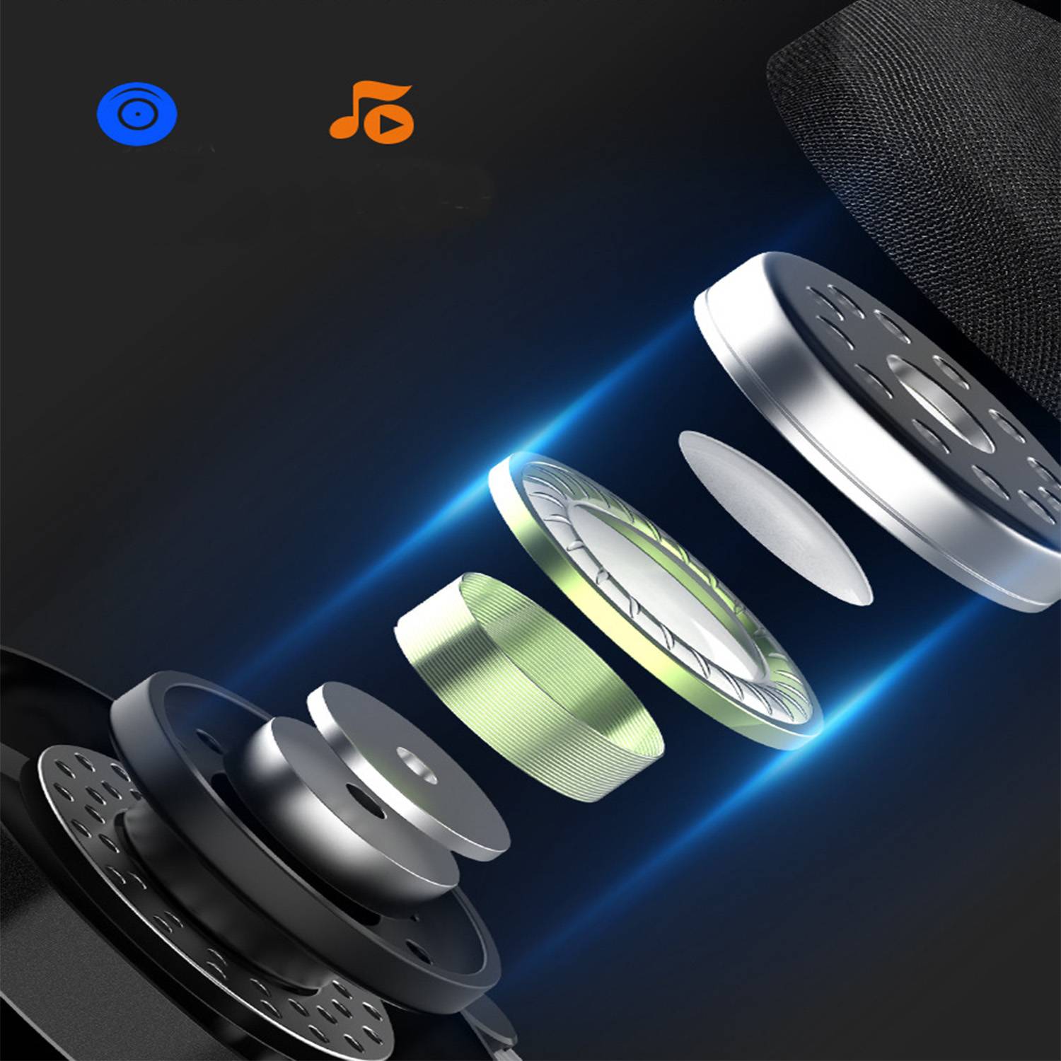 Wireless Portable Bluetooth Speaker Microphone 6
