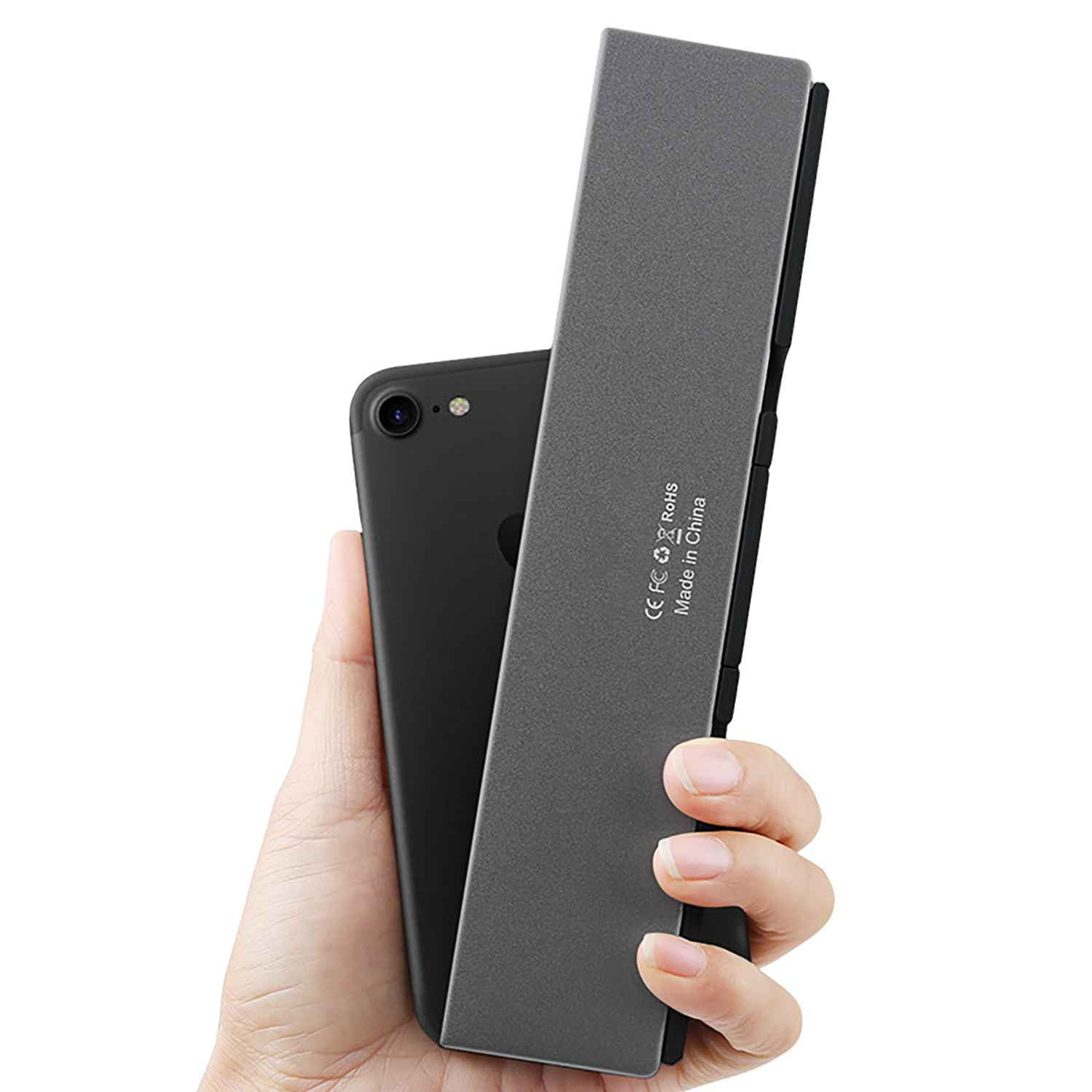 Compact Foldable Bluetooth Keyboard for Multi-Device 2