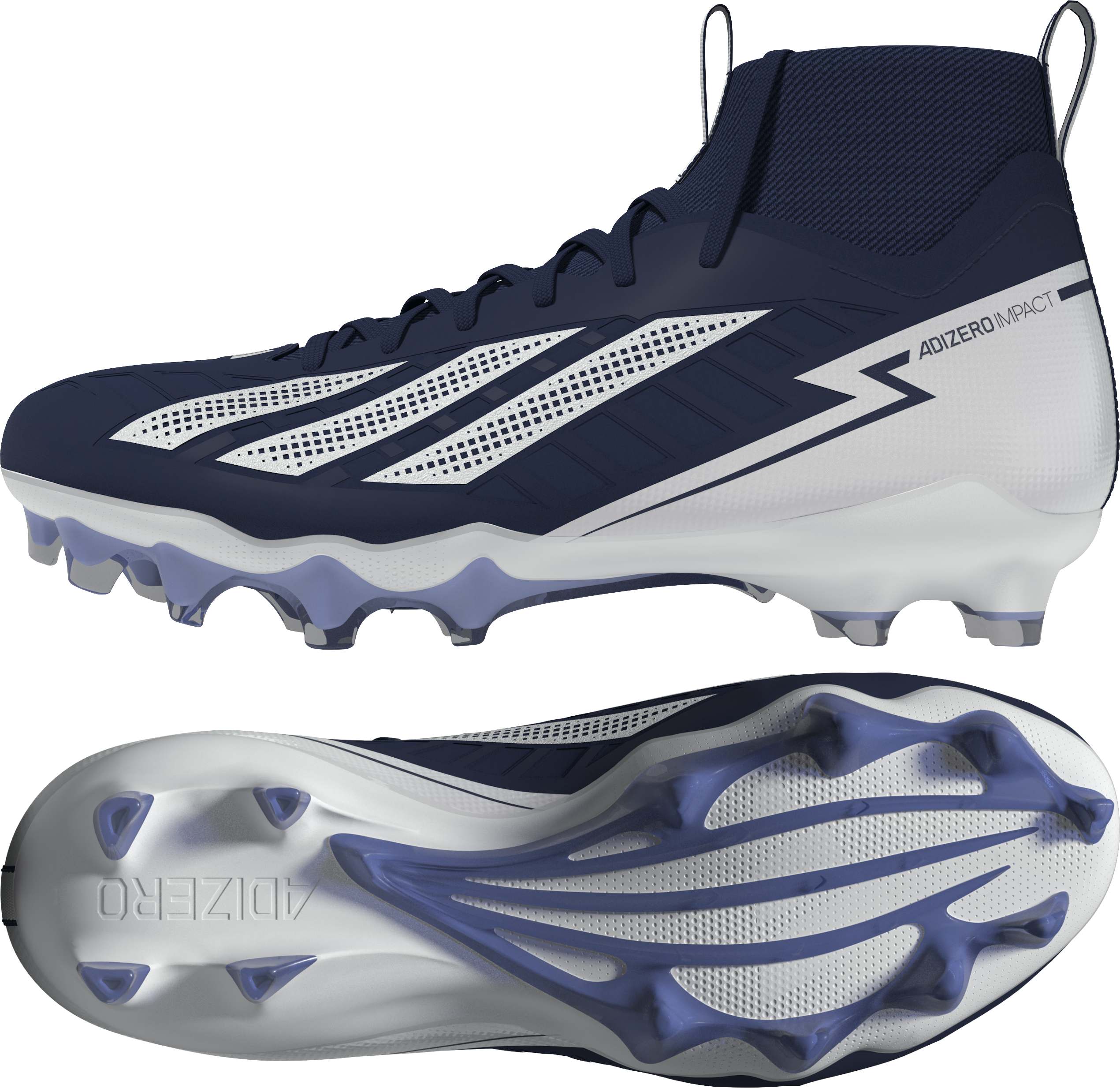 Adizero Impact II American Football Cleats 2