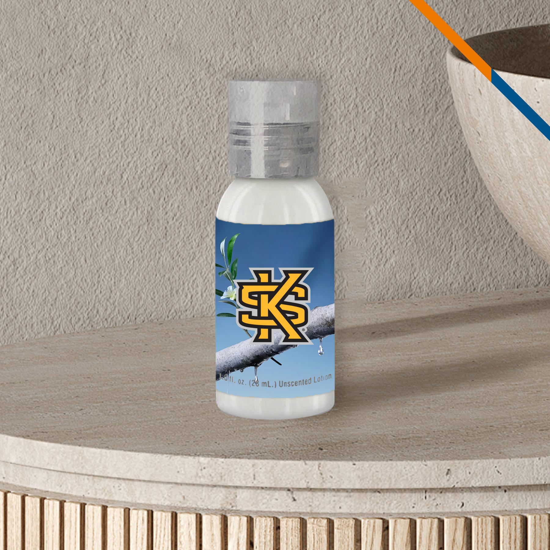 GlowDew Clear Round Bottle Lotion - 1 OZ. 2