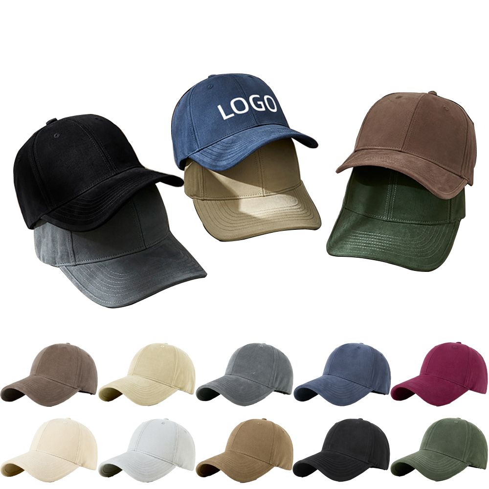 Washed Distressed Adjustable Baseball Cap 5