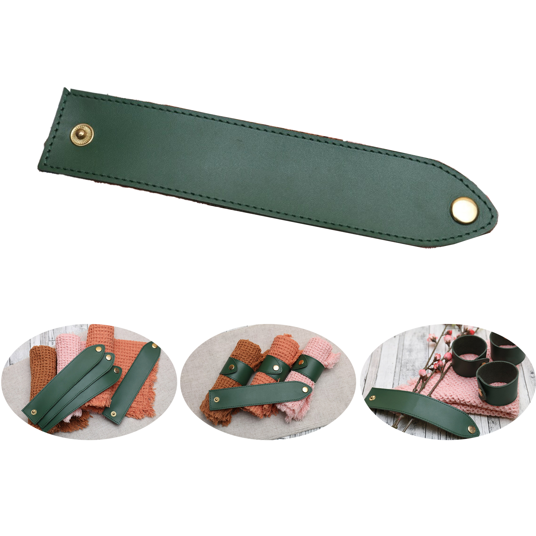 Leather Napkin Rings 2