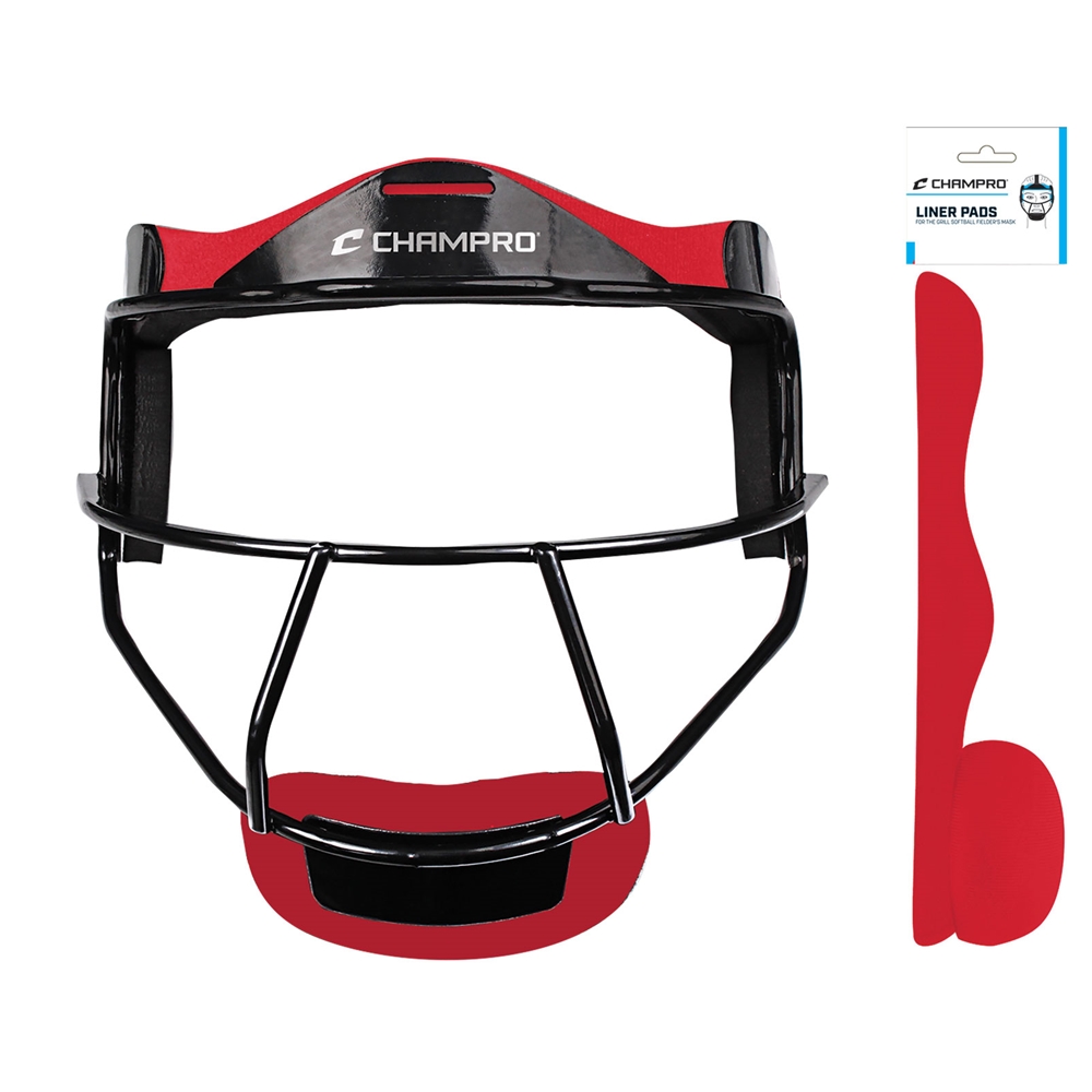 Softball Fielder's Facemask liner Pad 4