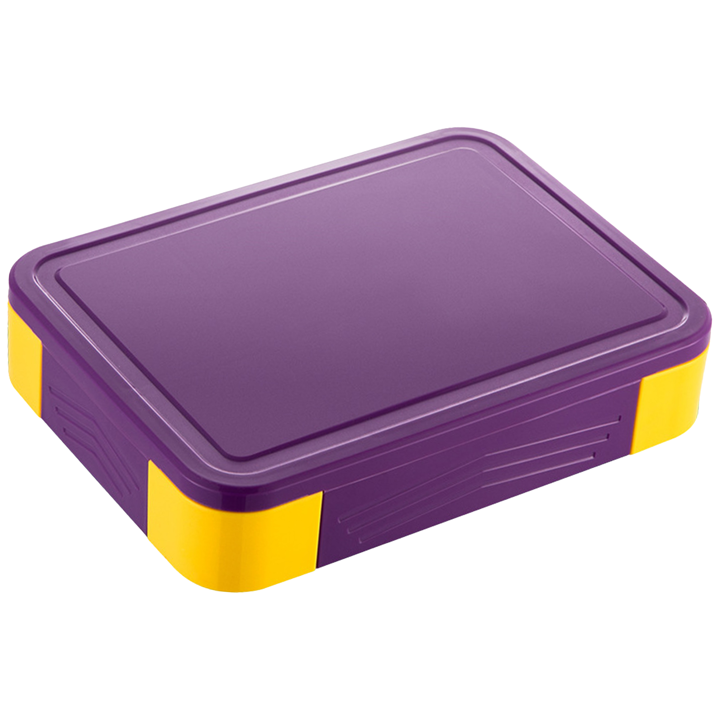Polypropylene Student Divided Sealed Fruit Box 6