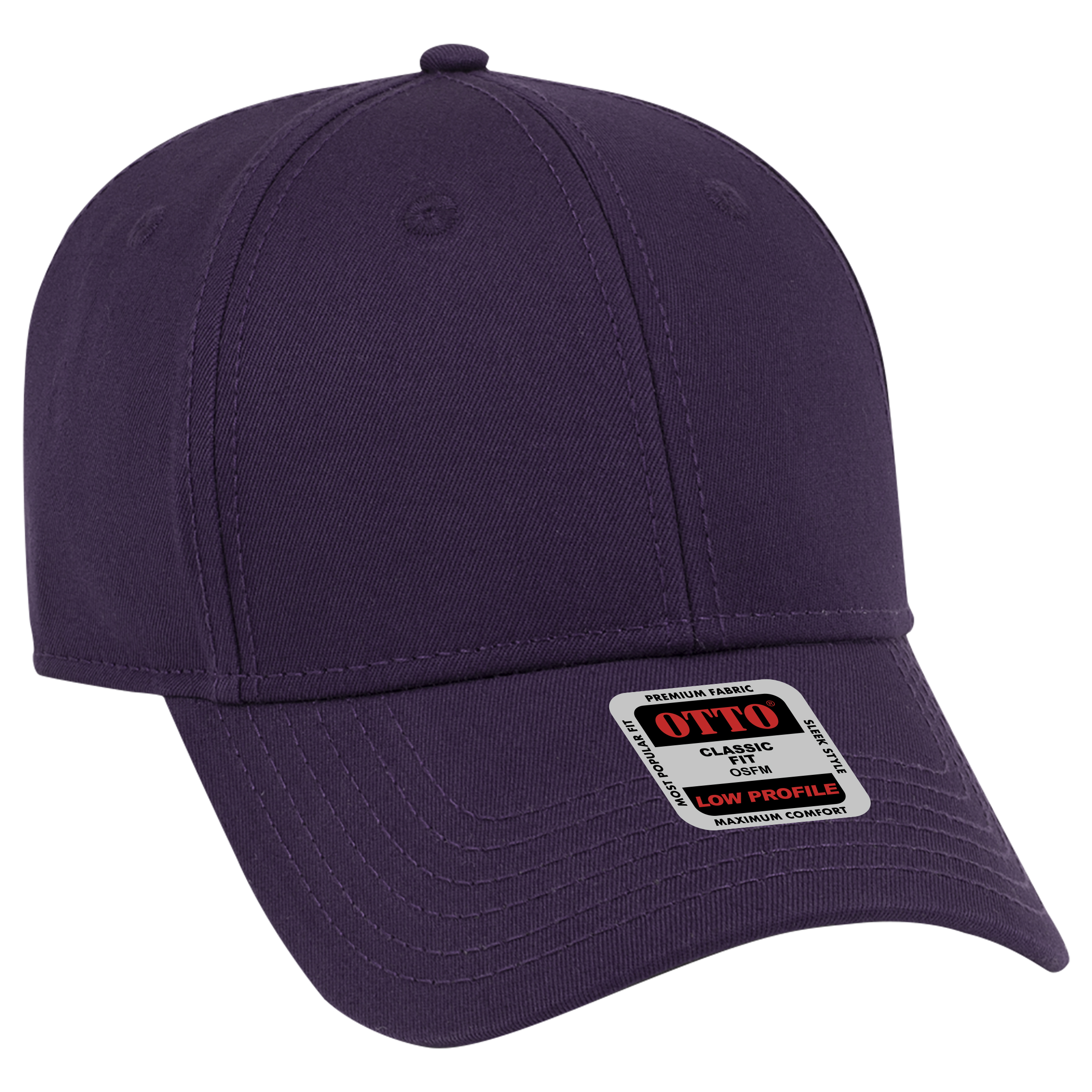 OTTO CAP® 6 Panel Low Profile Baseball Cap 5