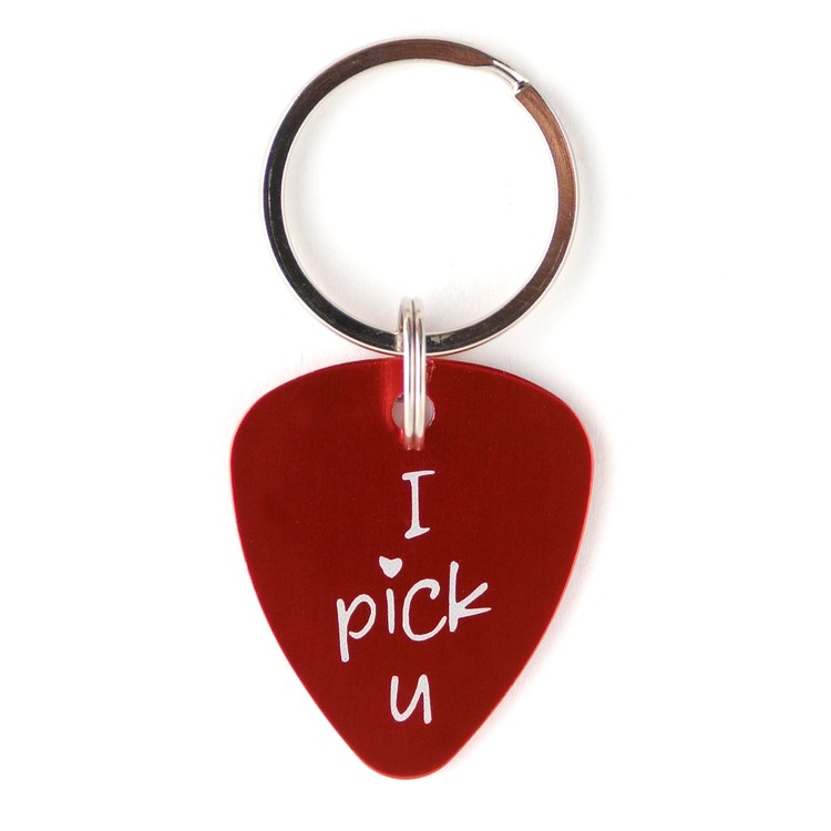 Guitar Pick Key Chain 2