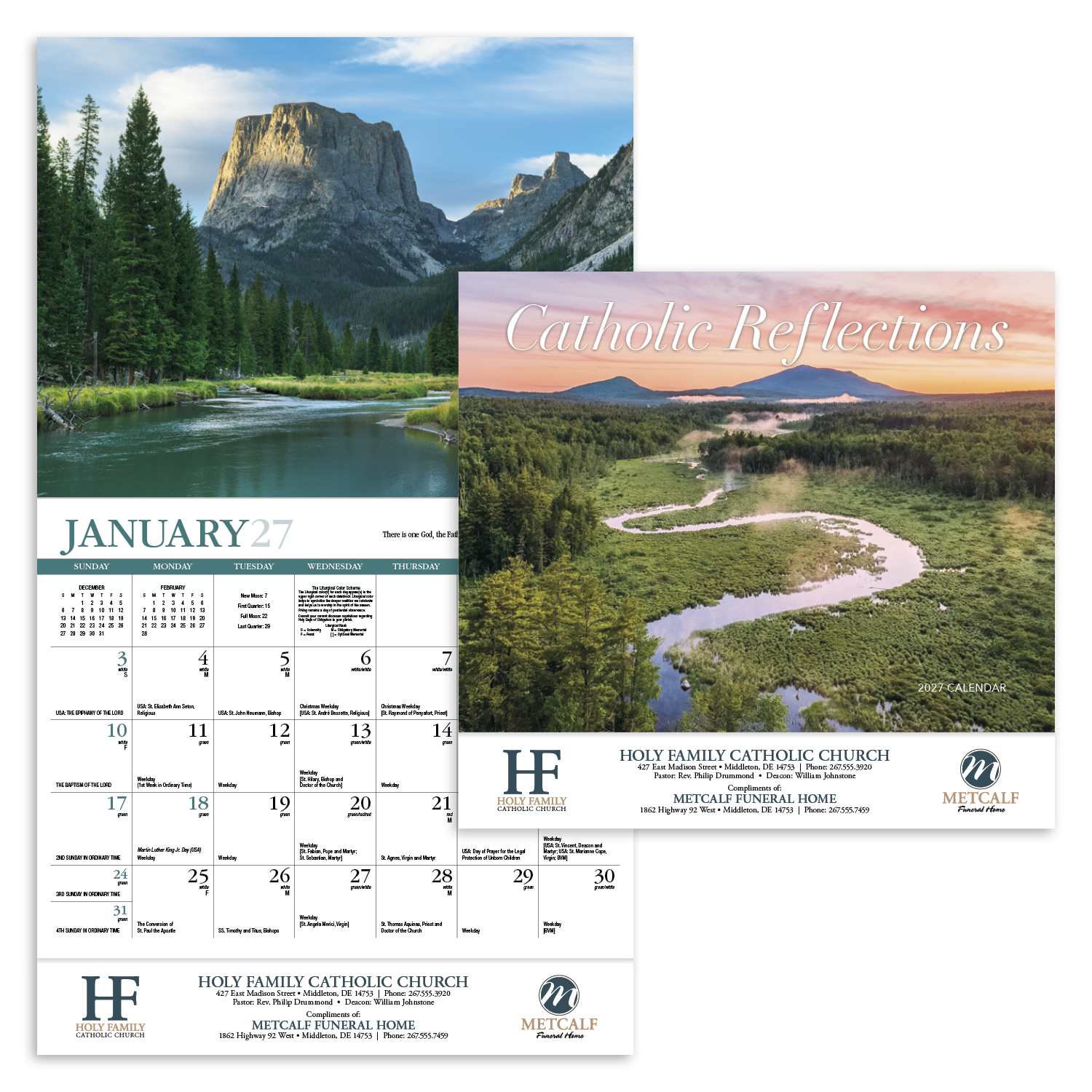 HotLine® Products Catholic Reflections Appointment Calendar - Stapled 61