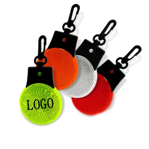 Flashing Reflector Light With Hook Clip 2