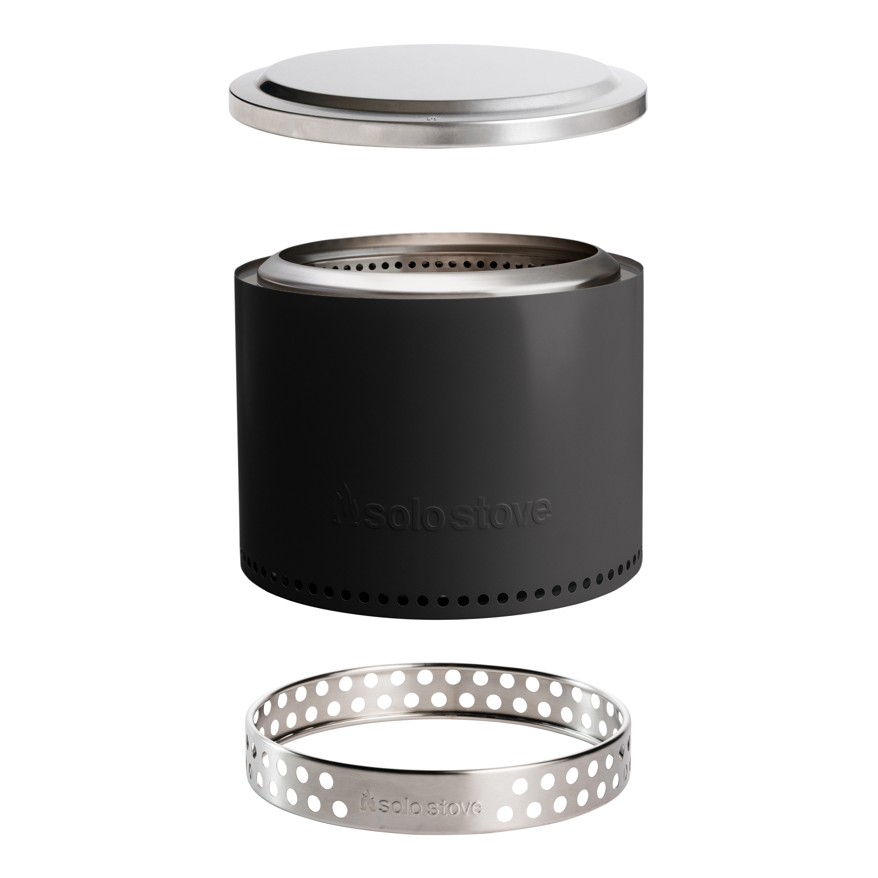 Solo Stove - Bonfire 2.0 Essential Bundle (Ash Black) 2
