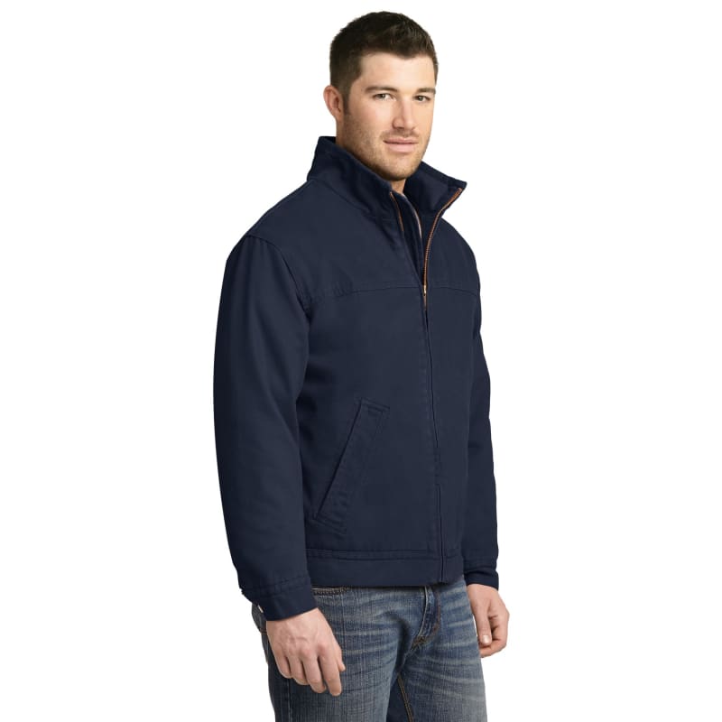 CornerStone Washed Duck Cloth Flannel-Lined Work Jacket. 19