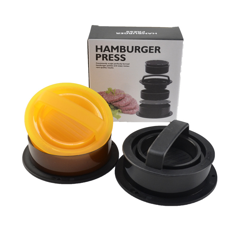 3-in-1 Burger Press Patty Maker 4
