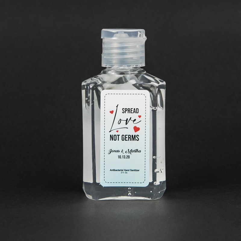2 Oz Full Color Label Promotional Hand Sanitizers 10