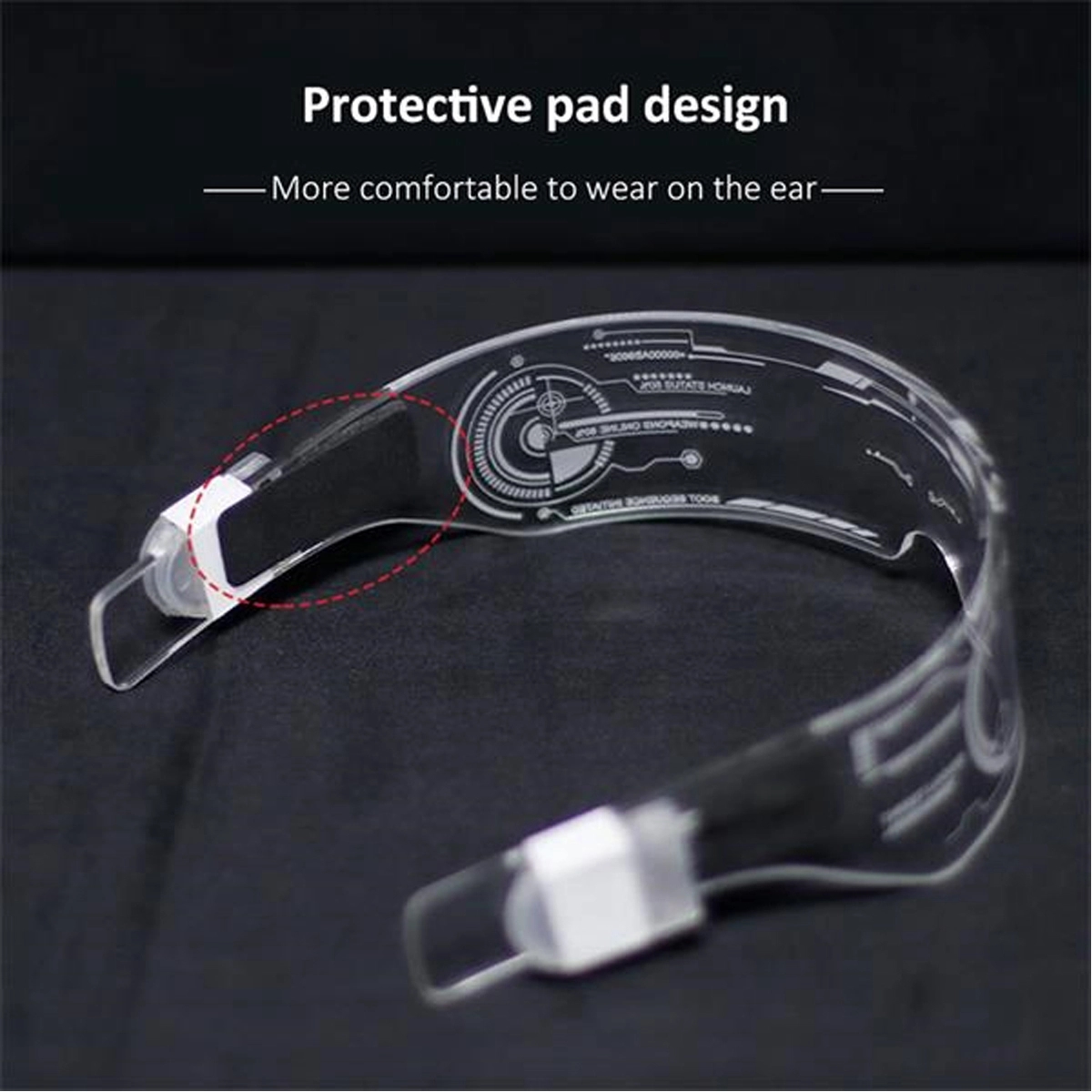 Colorful Luminous Technology Glasses LED 3