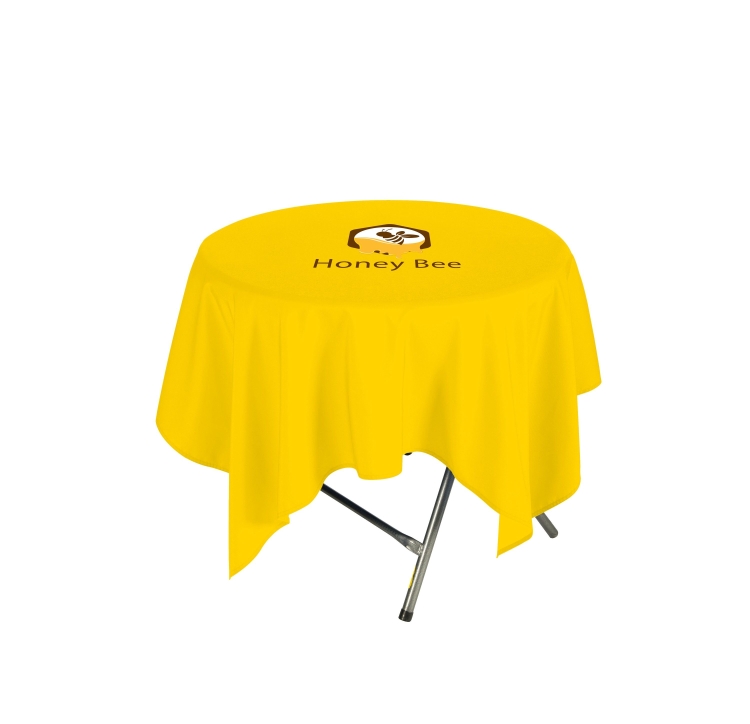 60" Square Non-Fitted Premium Table Cover 1