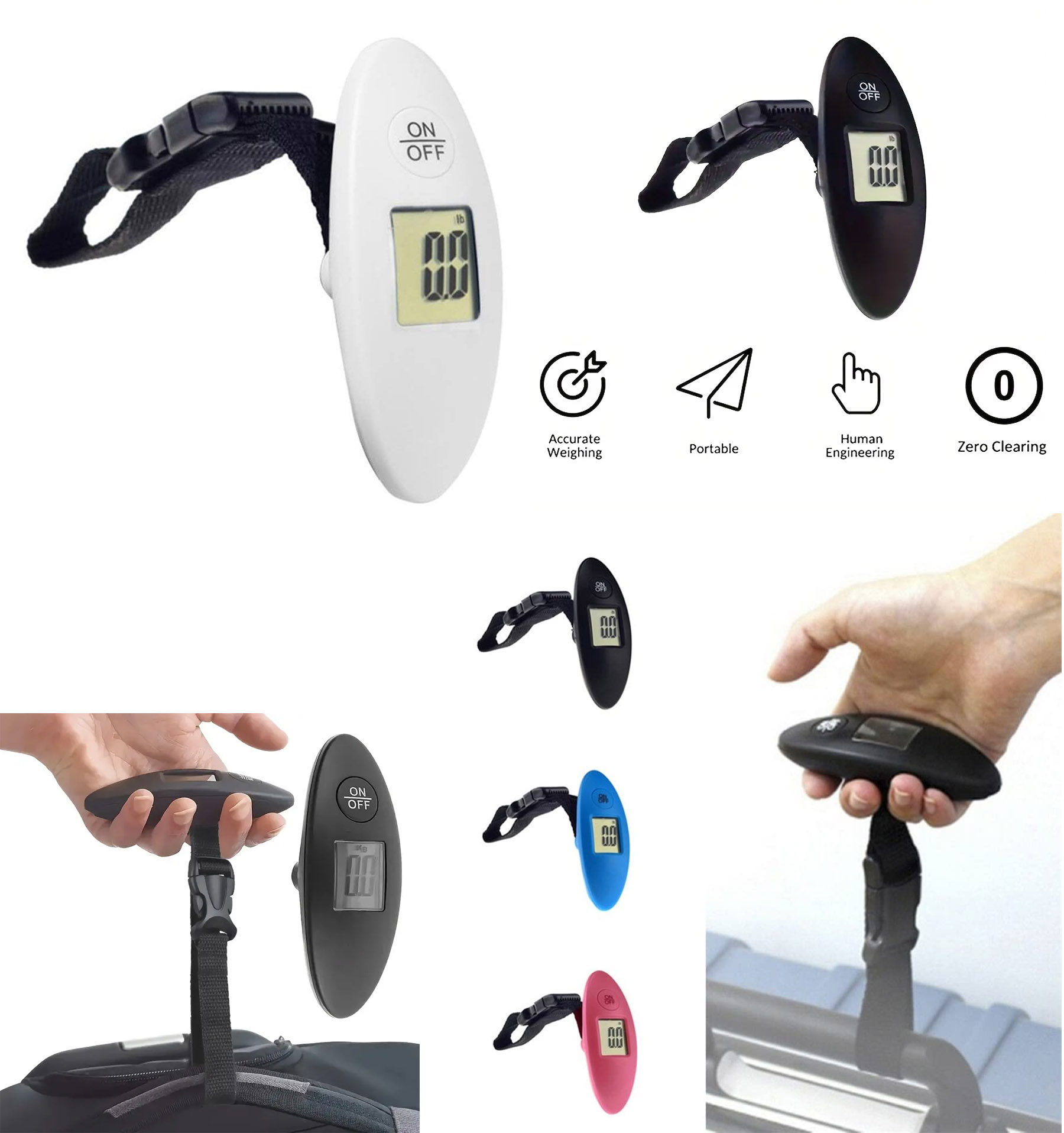 iBank ® Electronic Digital Travel Luggage Scale 1
