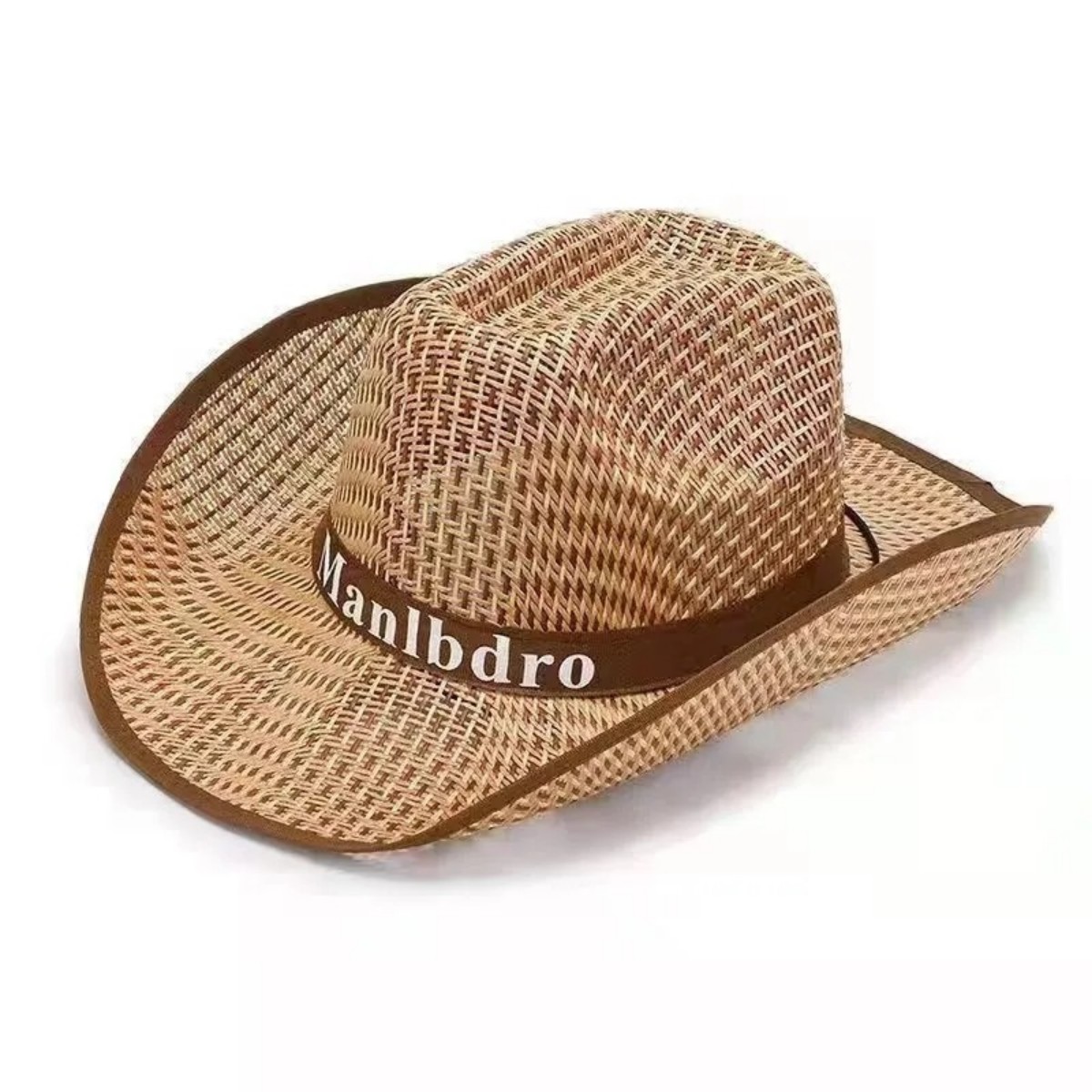 Breathable Straw Hat with Ribbon for Sun Coverage 4