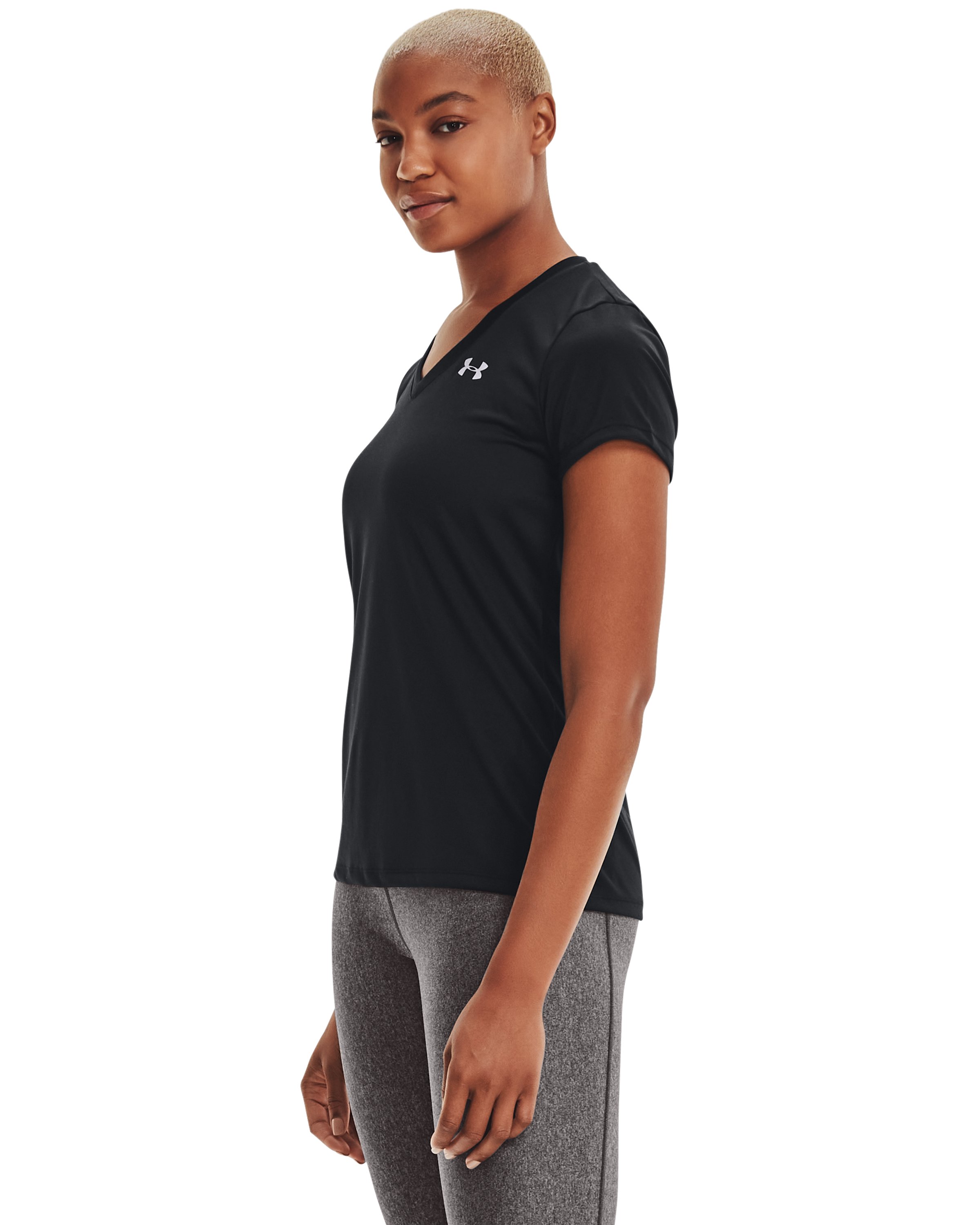 UA Tech Women's V-Neck 4