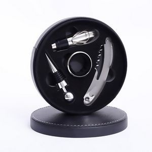 3 In 1 Wine Opener With Pourer And Stopper Multifunctional 17