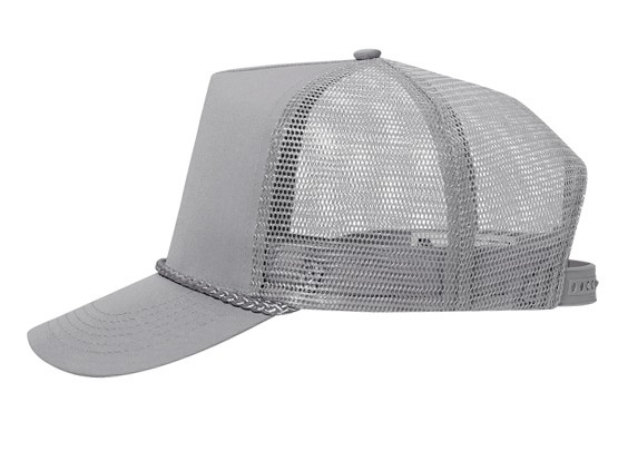 OTTO CAP® 5 Panel Mid Profile Mesh Back Trucker Hat 2