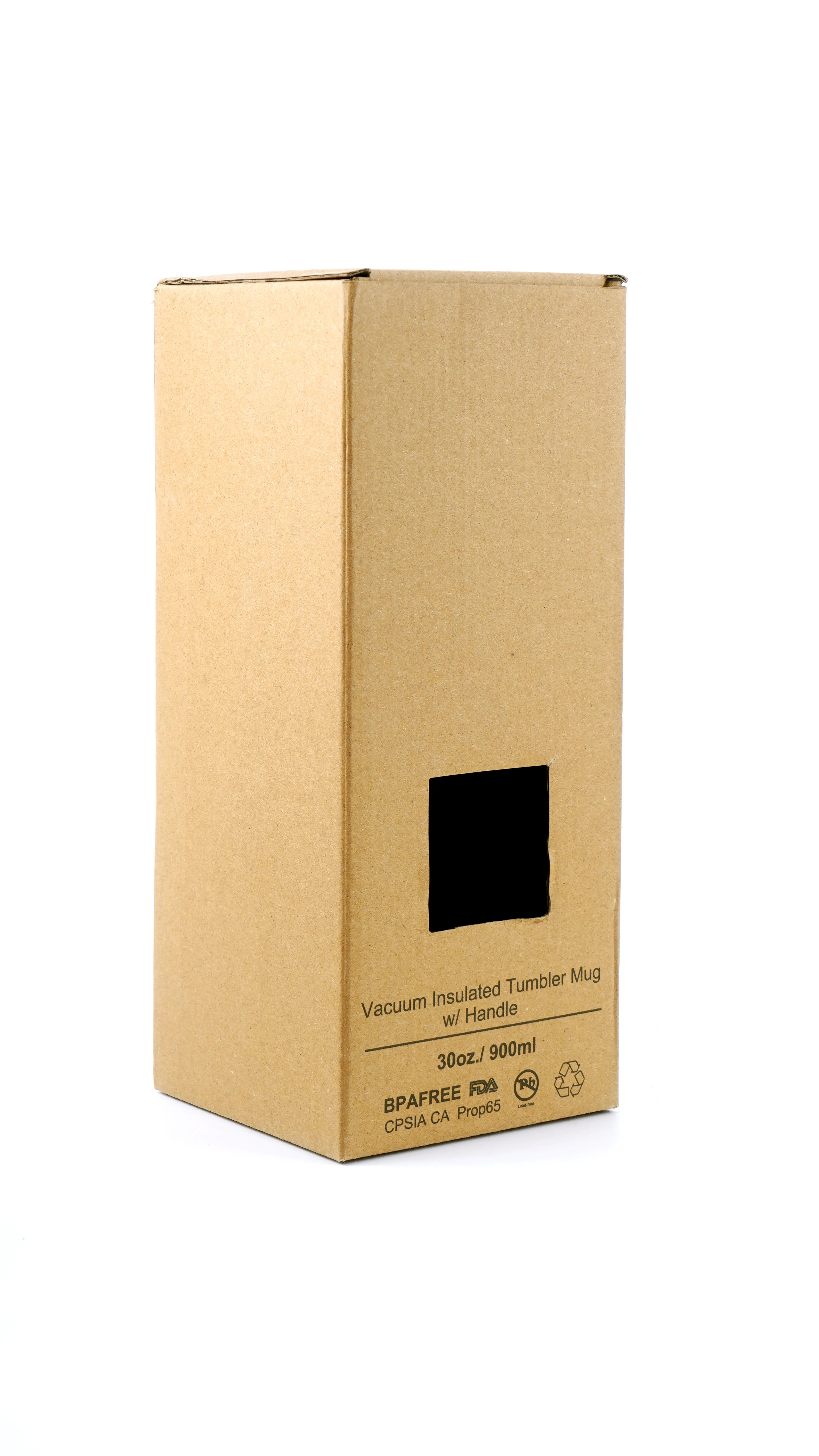 30oz double wall SS vacuum Mug & Straw Lid with Twist Close 2