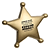 Sheriff's Badge Stress Reliever 2
