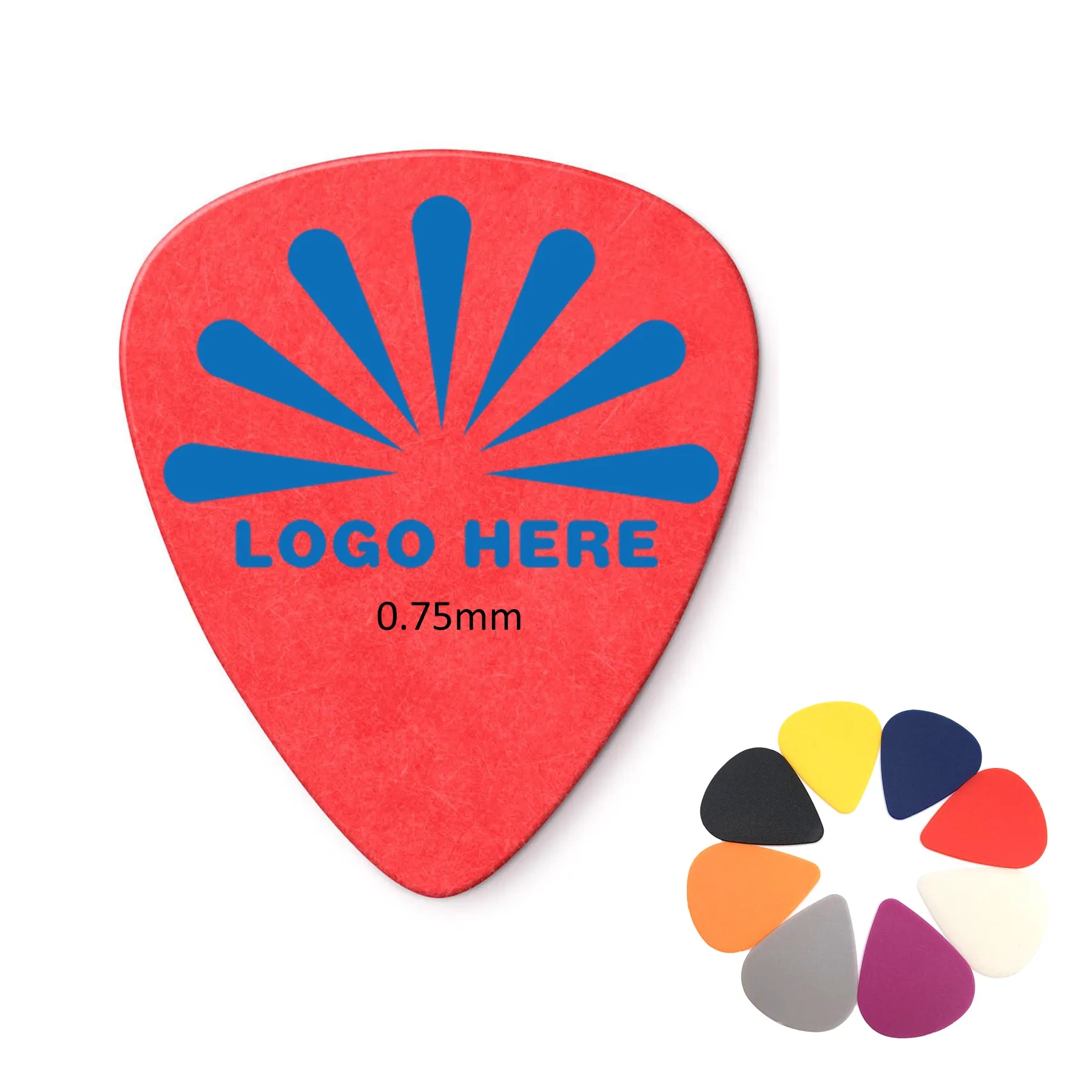 0.75mm Guitar Picks MOQ 100pcs 2