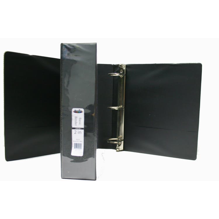 View Binders - Black 2" 2